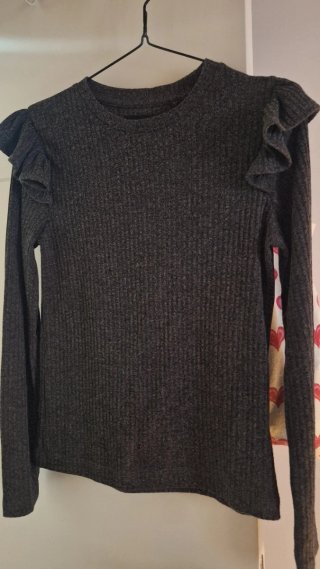 Lote 2 jerséis Lefties gris y negro talla M