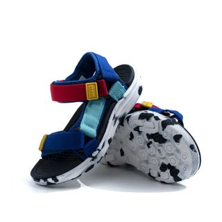 Sandalias Niño/a Rosa y Turquesa Velcro