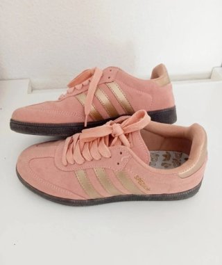 Zapatillas Adidas Spezial Mujer Rosa/Dorado