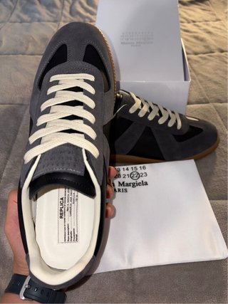 Maison Margiela GAT sneakers negras y grises