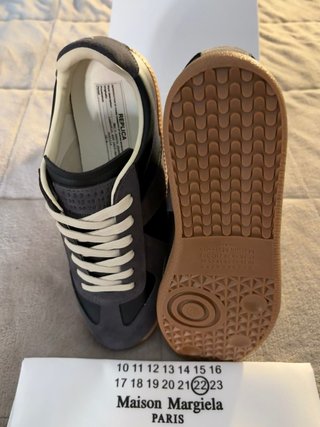 Maison Margiela GAT sneakers negras y grises