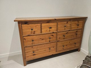 Cómoda Hemnes Ikea 8 cajones