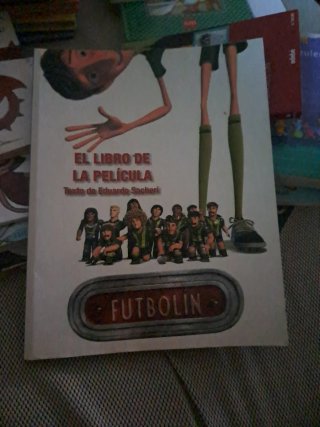 El libro de la película Futbolín