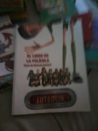 El libro de la película Futbolín