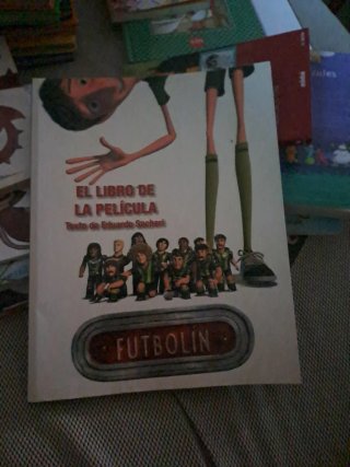 El libro de la película Futbolín