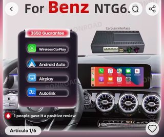 Adaptador CarPlay Pantalla Grande CLA 2023