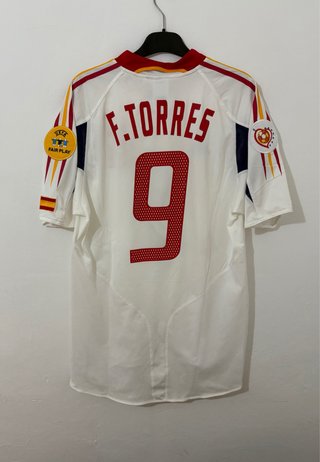 Camiseta Eurocopa 2004 España Fernando Torres