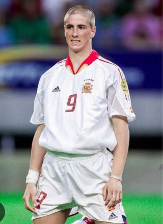 Camiseta Eurocopa 2004 España Fernando Torres