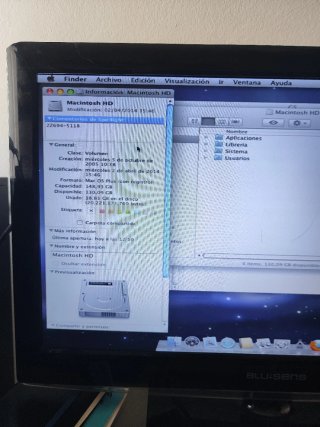 Ordenador Apple Mac G5 11.2 Plata