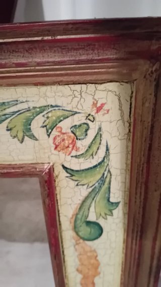 Espejo de pared decorado