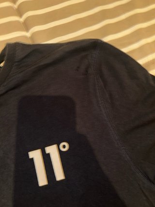 Camiseta 11 Degrees Negra Talla XXL