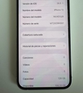 iPhone 13 Blanco 128 GB