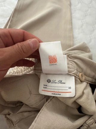 Pantalones beige hombre talla XS