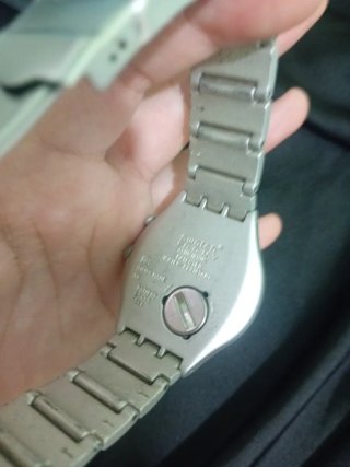 Orologio Swatch argentato