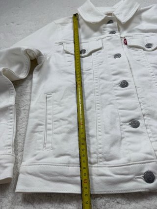 Cazadora vaquera Levi's blanca Talla S
