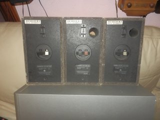 Subwoofer Onkyo Gris SKW-150X+ 3 altavoces.
