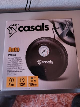 Casals VTI260 Compresor de Aire Coche