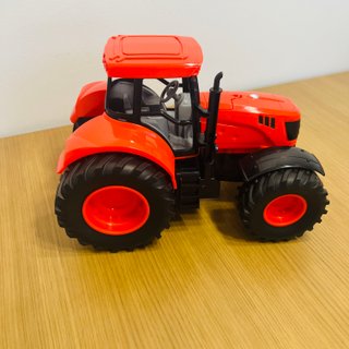 Tractor Naranja Juguete con Luces