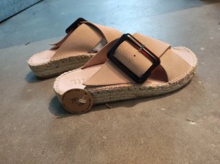 Alpargatas Macarena Beige Talla 37