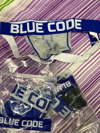 Suspensorios BLUE CODE (Negro y Azul)