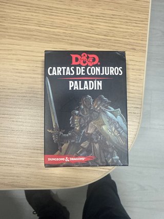 D&D Cartas de Conjuros Paladín