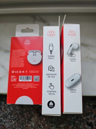 Auriculares MAD Round Bluetooth 5.3 Táctiles