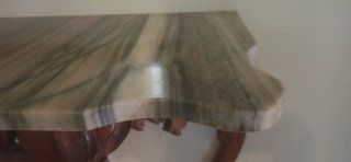 Consola Neo Rococó Madera y Mármol