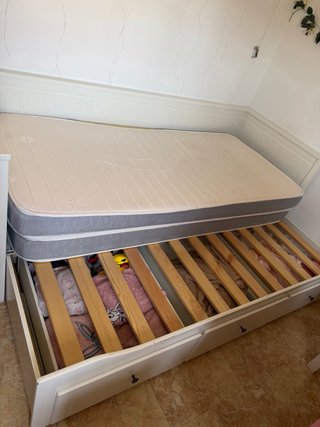 Cama Diván Ikea HEMNES Blanca