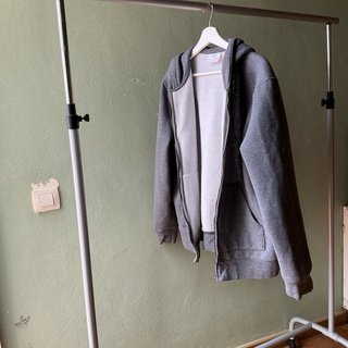 Chaqueta Sudadera Gris Mango Talla L
