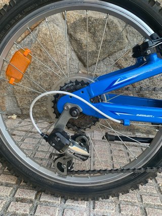 Bicicleta Connor WRC 20' Azul y Negra