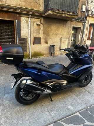Kymco AK 550 Maxi Scooter Azul