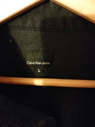 Camicia Calvin Klein Jeans Uomo L Nera