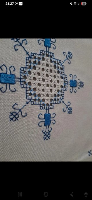 Juego mantel y 6 servilletas vintage sin estrenar