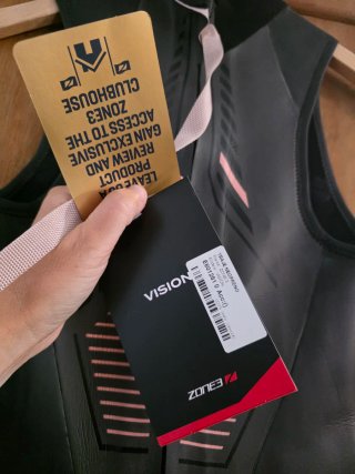 Neopreno triatlon, Zone 3 Vision Talla S, nuevo
