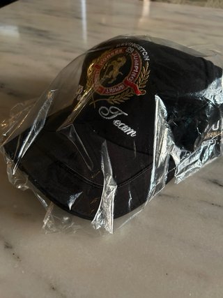 Gorra KEVINGSTON Negra Bordada nueva