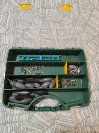 Lote Pesca: Cañas, Carretes, Aletas Mares, Bolsa S