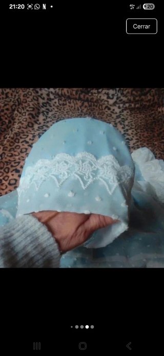 Vestido bebé plumeti 3 piezas con etiqueta