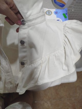 Vestido blanco Zara