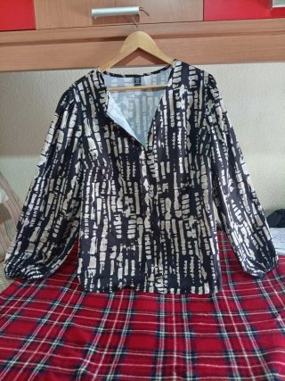 Blusa Shein manga globo Talla 2XL