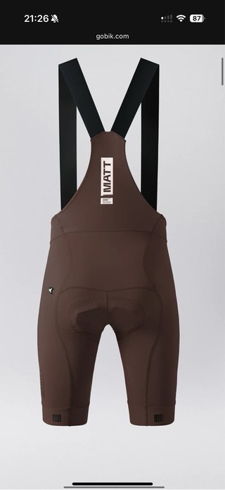 Culotte Corto Hombre Matt 2.0 Cocoa Talla S