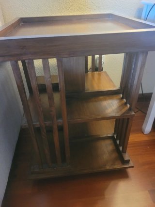 Mesa giratoria Banak de madera