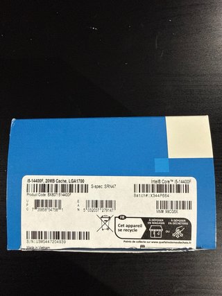 Intel Core i5-14400F 14th Gen LGA1700