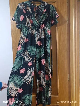 Mono estampado floral mujer M/L
