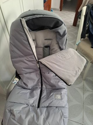 Funda Saco Universal Silla Paseo Invierno Gris