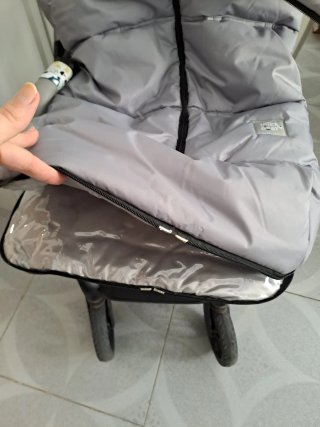 Funda Saco Universal Silla Paseo Invierno Gris