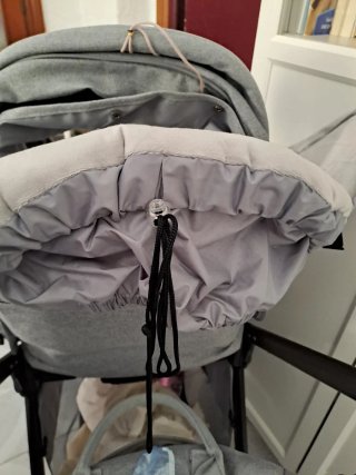 Funda Saco Universal Silla Paseo Invierno Gris