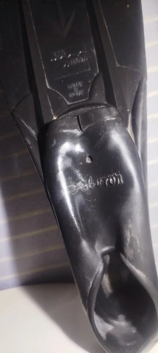 Aletas buceo + careta + snorkel talla 44-46 negras