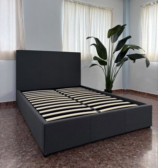 !!CAMA CANAPÉ CON CABECERA TAPIZADA!!