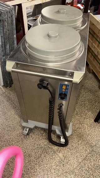 Carro caliente dispensador platos EDENOX
