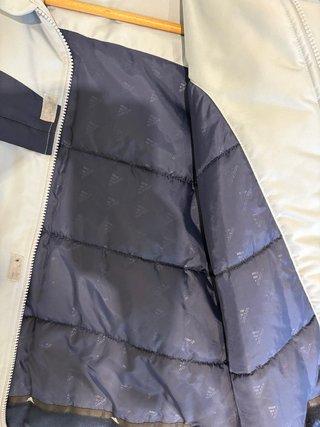 Anorak Caballero Adidas Gris y Azul